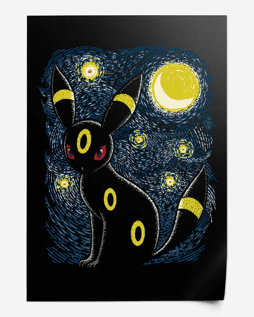 Print Umbreon Noche 