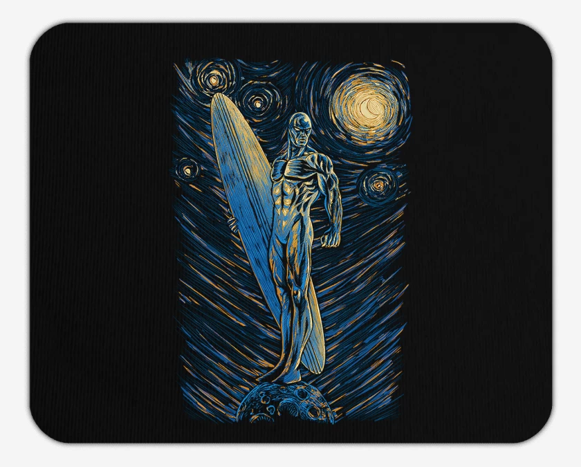 Mousepad Silver Surf Noche Estrellada
