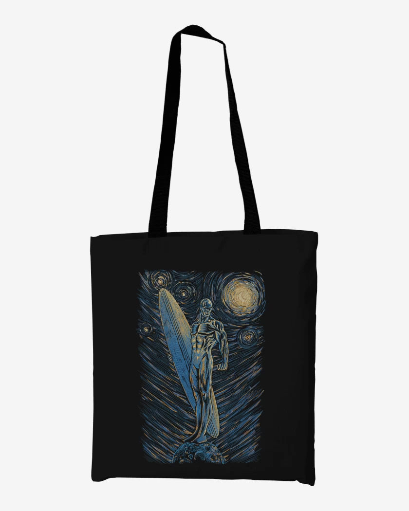 Totebag Silver Surf Noche Estrellada