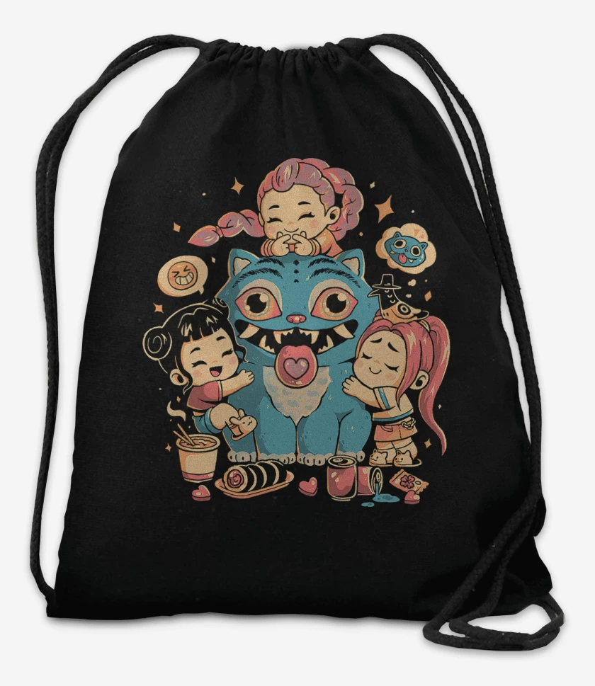 Mochila Negro de Huntrx Kawai