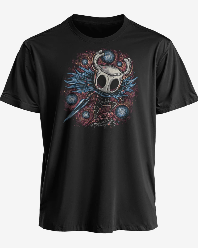 Polera premium Negro de Heroe del Vacío