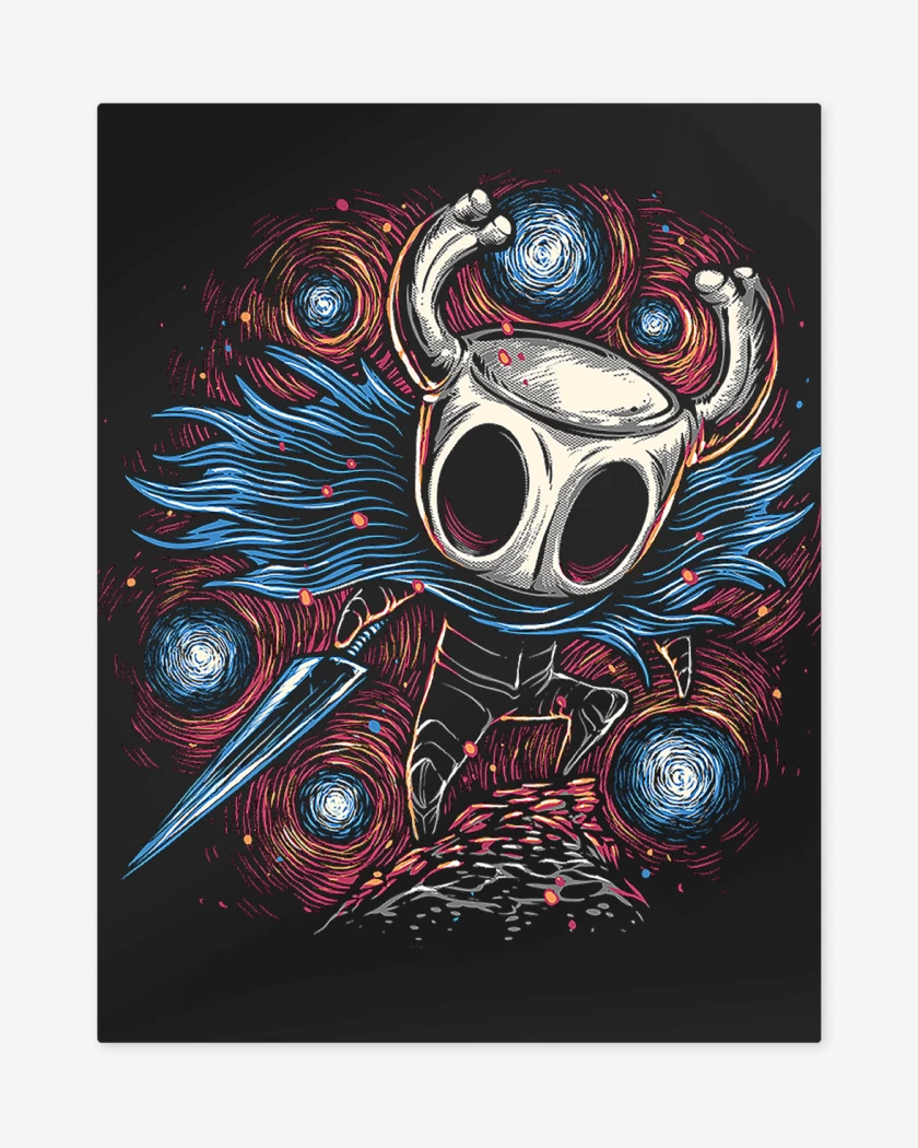Print metalico Heroe del Vacío