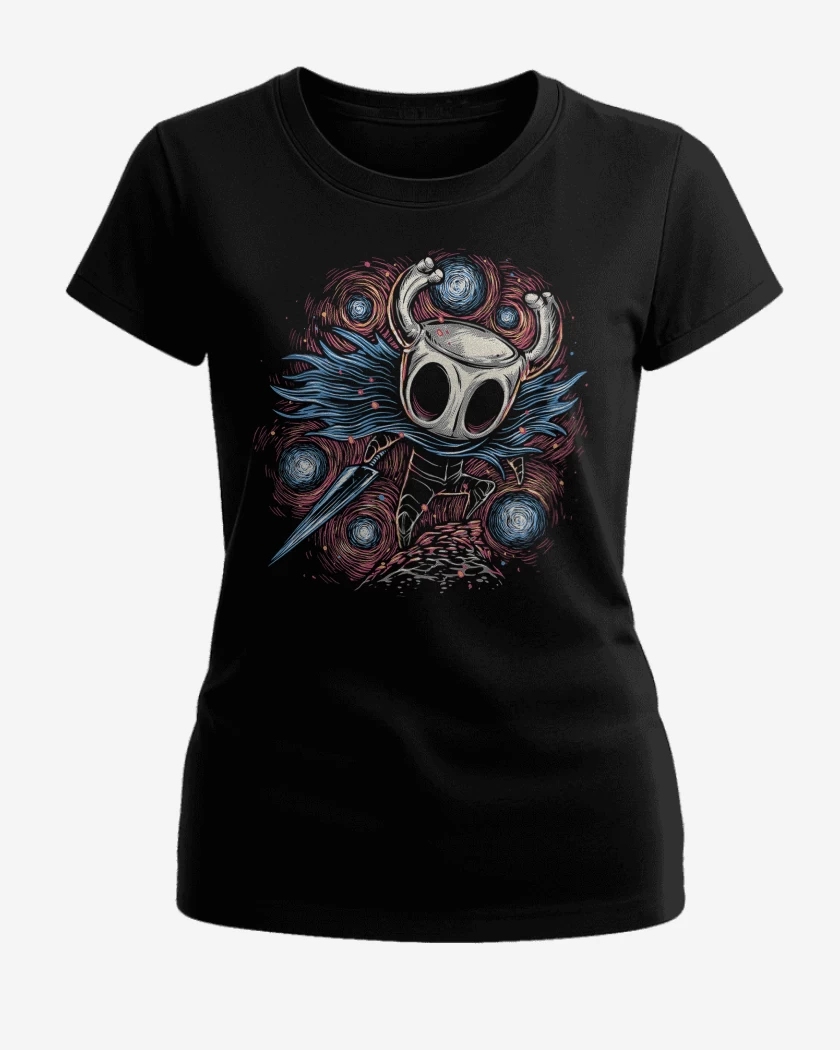 Polera de Mujer Negro de Heroe del Vacío