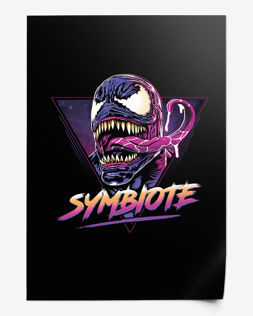 Print Retro Simbionte 