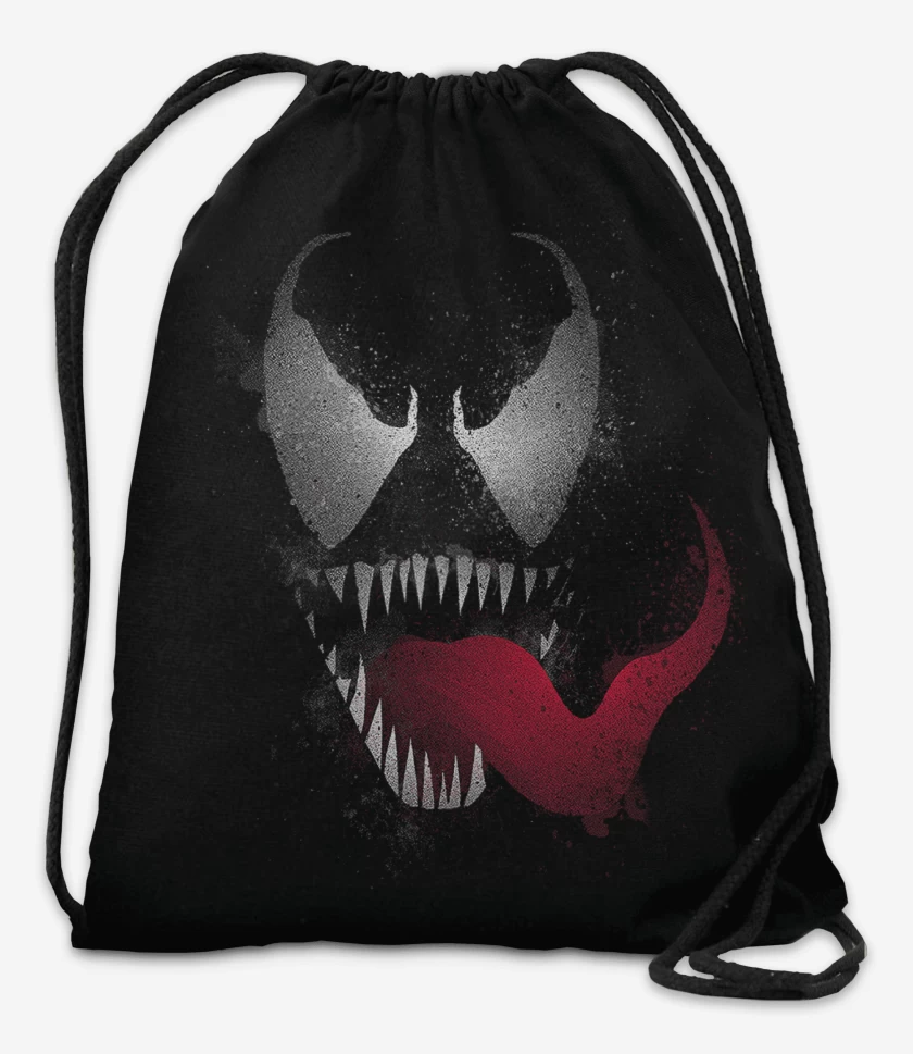 Mochila Negro de Simbionte Venom