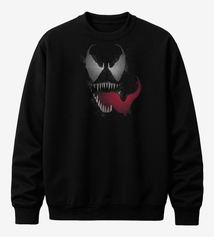 Poleron polo Negro de Simbionte Venom