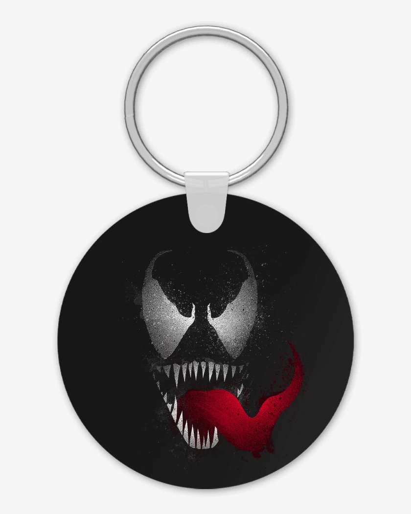 Llavero Negro de Simbionte Venom