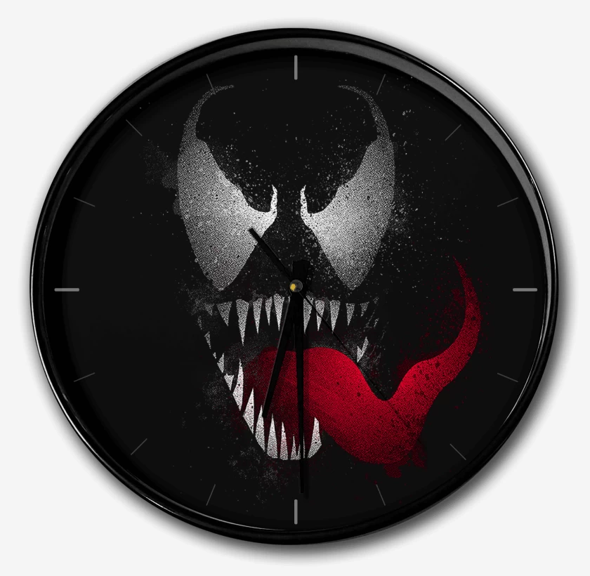 Reloj Negro de Simbionte Venom