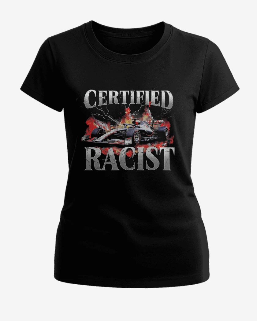 Polera de Mujer Negro de Certified Racist