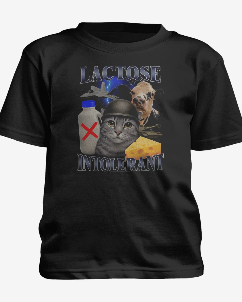 Polera de niño Intolerante a la Lactosa
