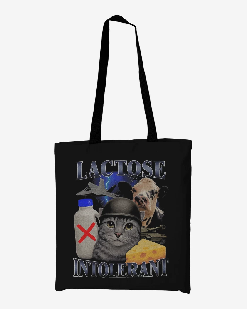 Totebag Intolerante a la Lactosa
