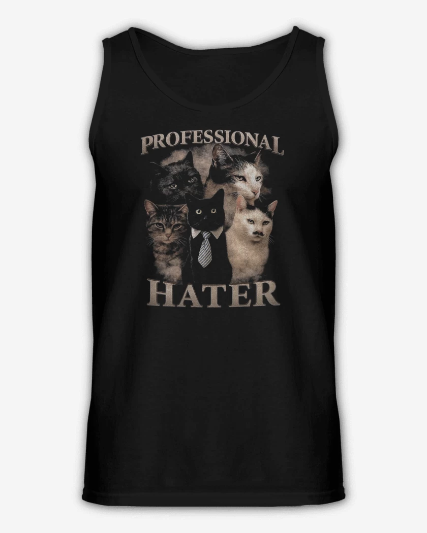 Sudadera Negro de Hater Profesional