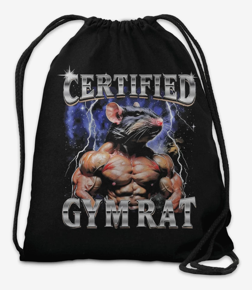 Mochila Negro de GYM RAT