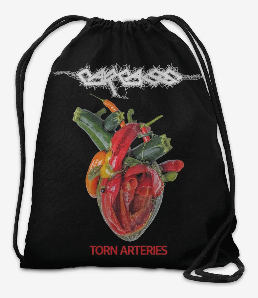 Mochila Negro de Carcass Torn Arteries
