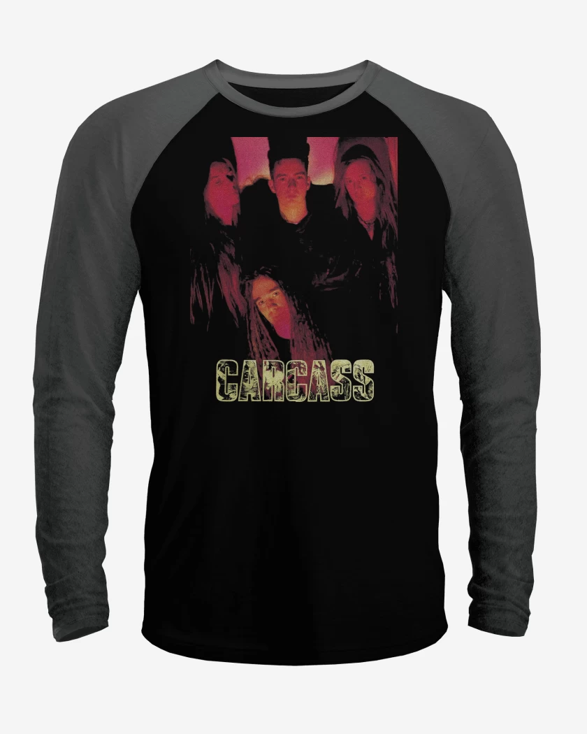 Polera Raglan Carcass Band