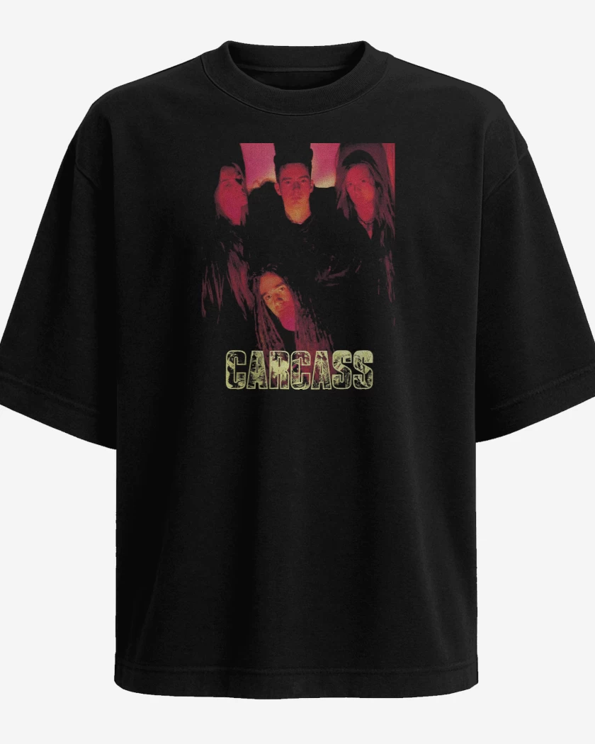 Polera Oversize Carcass Band