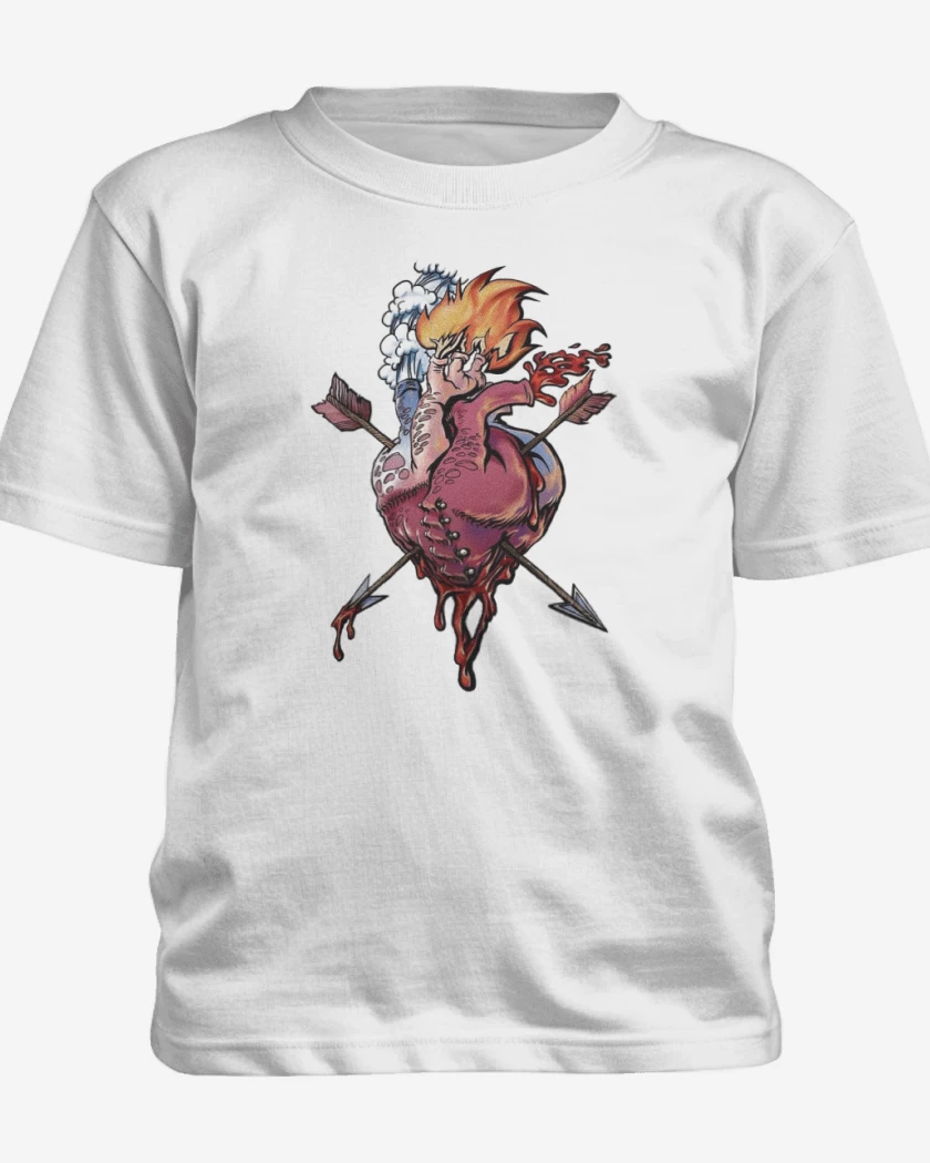 Polera de niño Blanco de In love