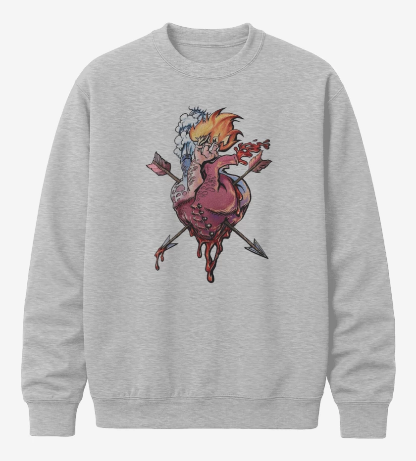 Poleron polo Gris Melange de In love