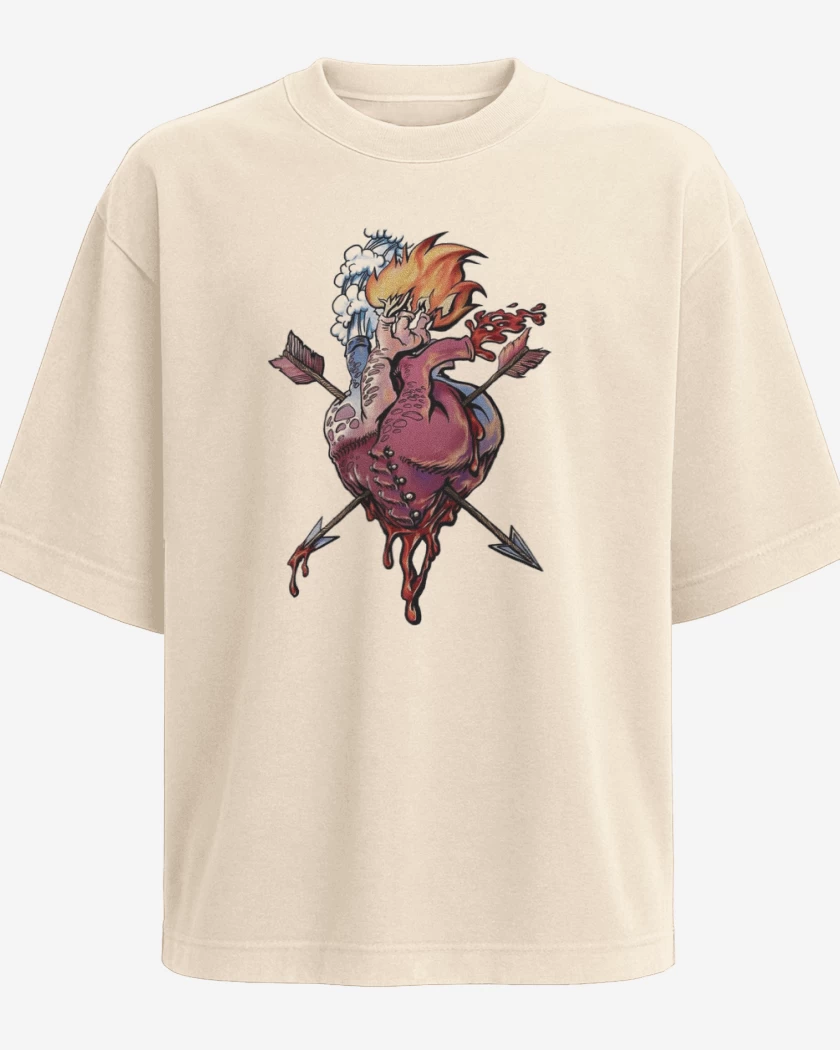 Polera Oversize Beige de In love