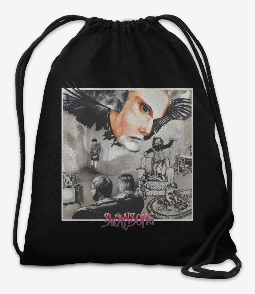 Mochila Negro de Carcass Swansong