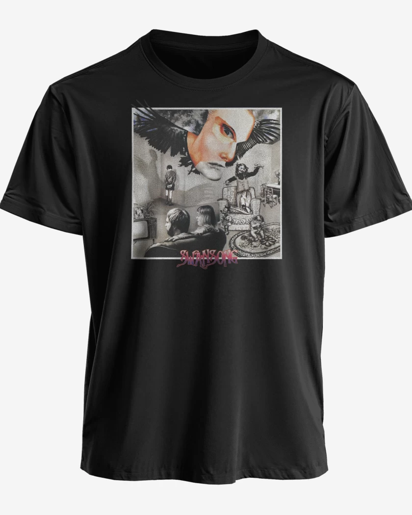 Polera premium Negro de Carcass Swansong