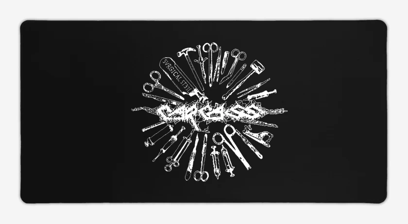 Mouse pad Gamer Carcass Surgical Steel