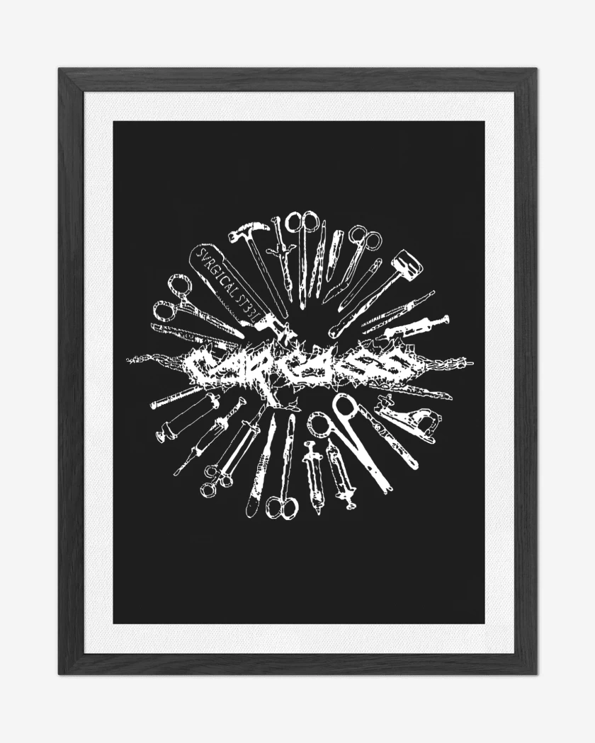 Cuadro decorativo Carcass Surgical Steel