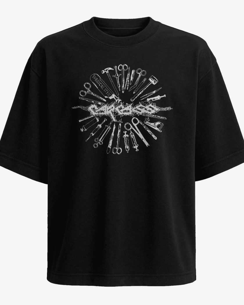 Polera Oversize Carcass Surgical Steel