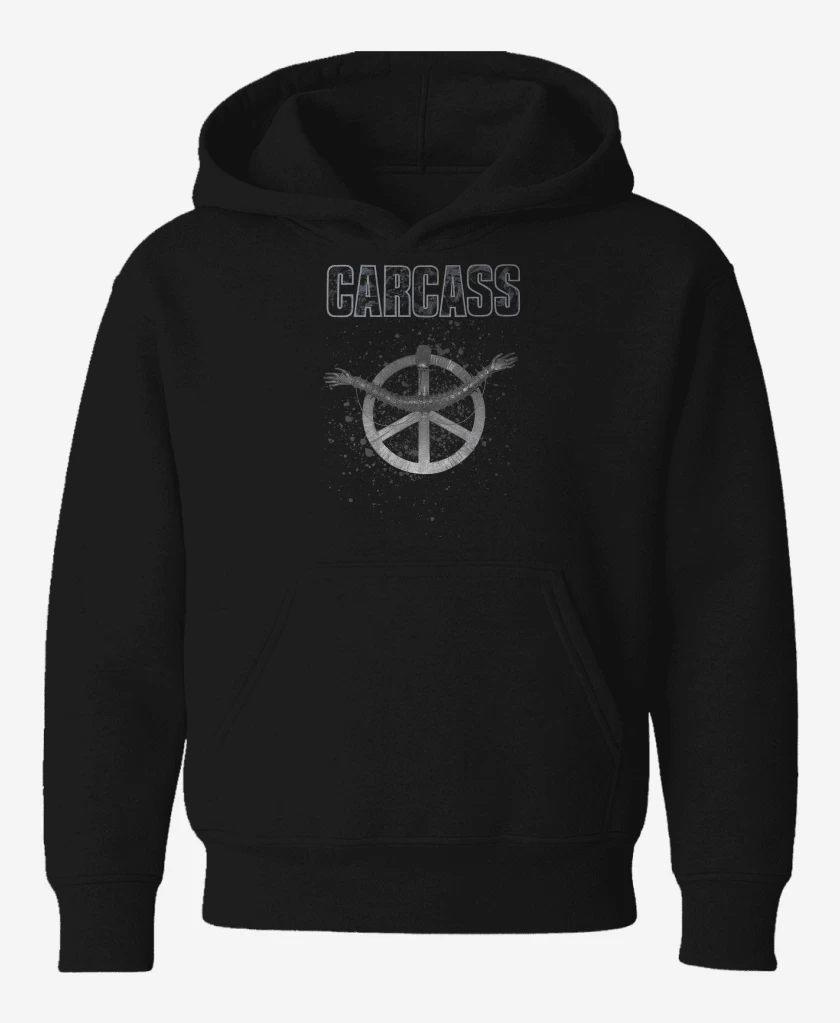 Poleron de niño Negro de Carcass Heartwork
