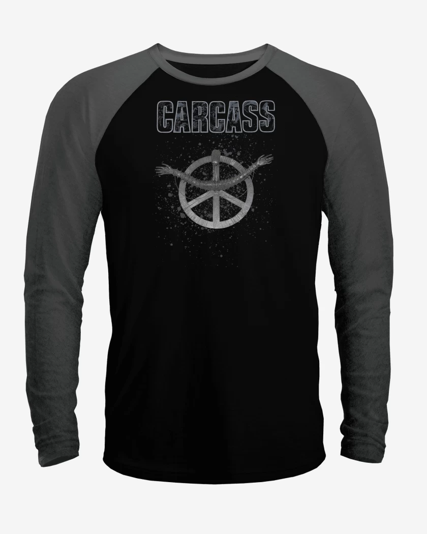 Polera Raglan Carcass Heartwork