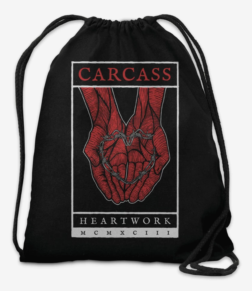 Mochila Negro de Carcass Heart