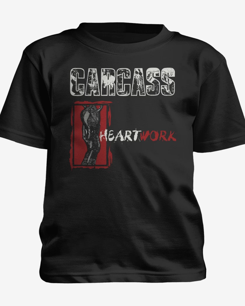 Polera de niño Negro de Heartwork Carcass