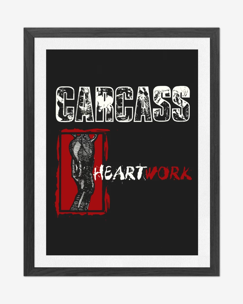 Cuadro decorativo Negro de Heartwork Carcass