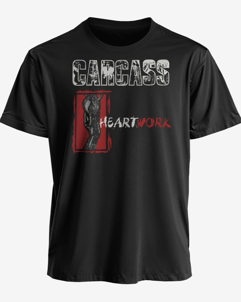 Polera premium Negro de Heartwork Carcass