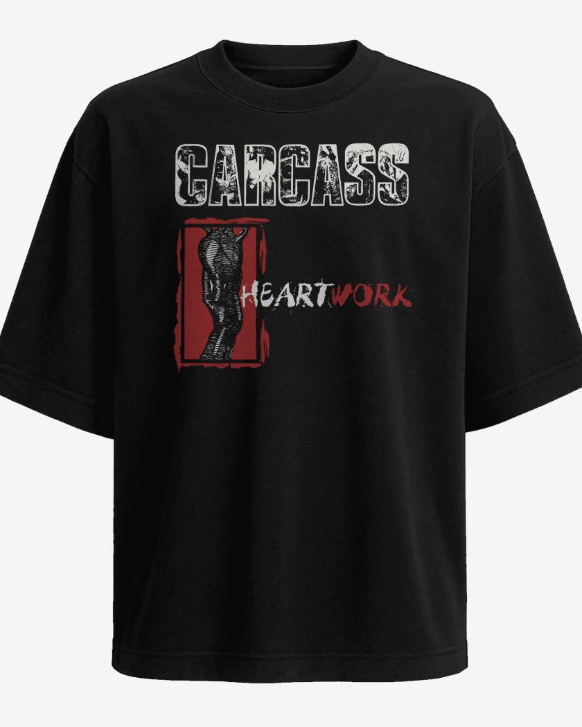 Polera Oversize Heartwork Carcass