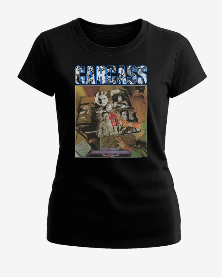 Polera de Mujer Carcass Necroticism Descanting the Insalubrio