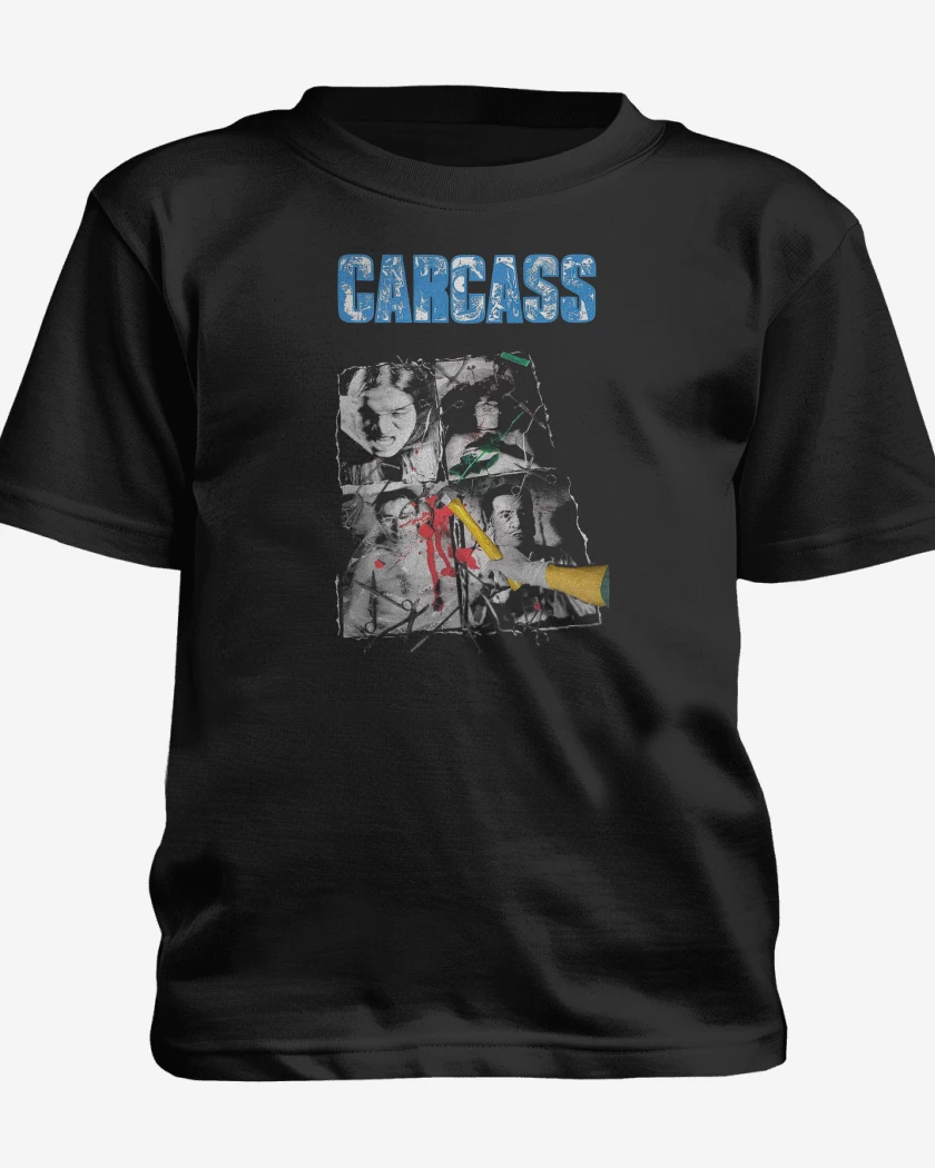Polera de niño Negro de Carcass Necroticism