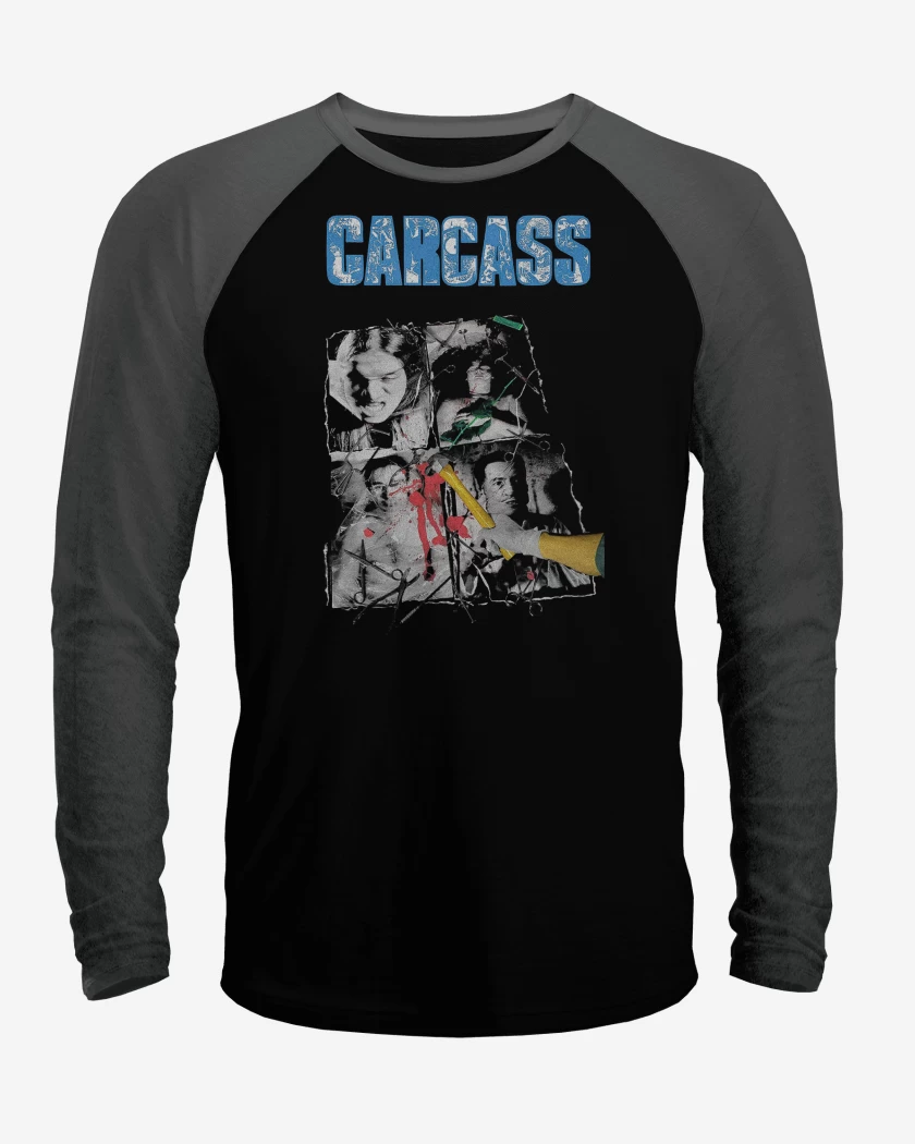 Polera Raglan Carcass Necroticism