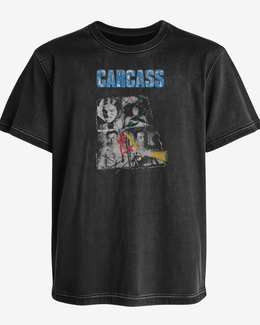 Polera desgastada Carcass Necroticism