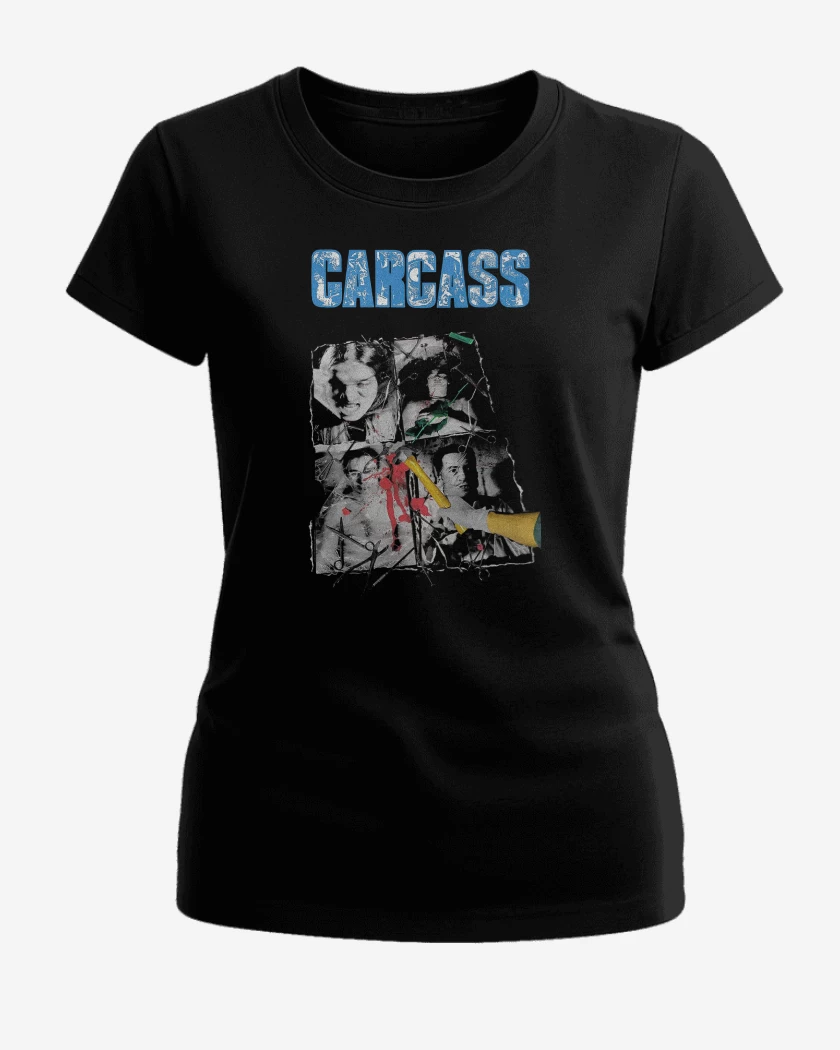 Polera de Mujer Negro de Carcass Necroticism
