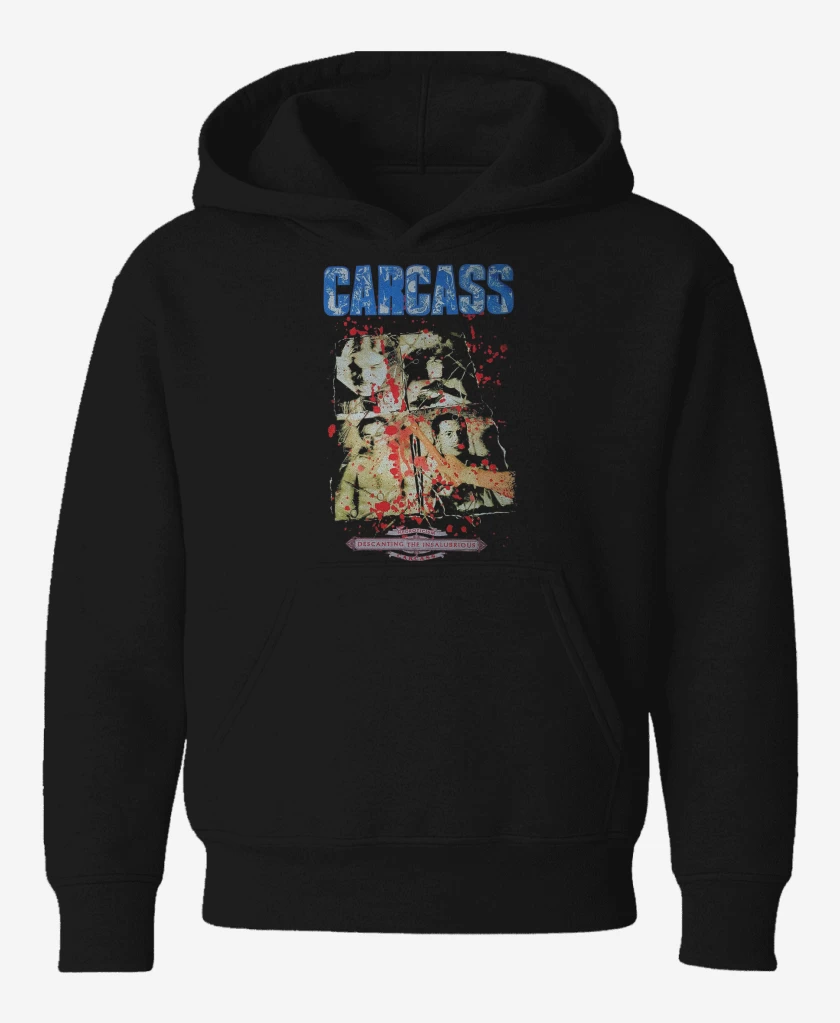 Poleron de niño Negro de Carcass Necro