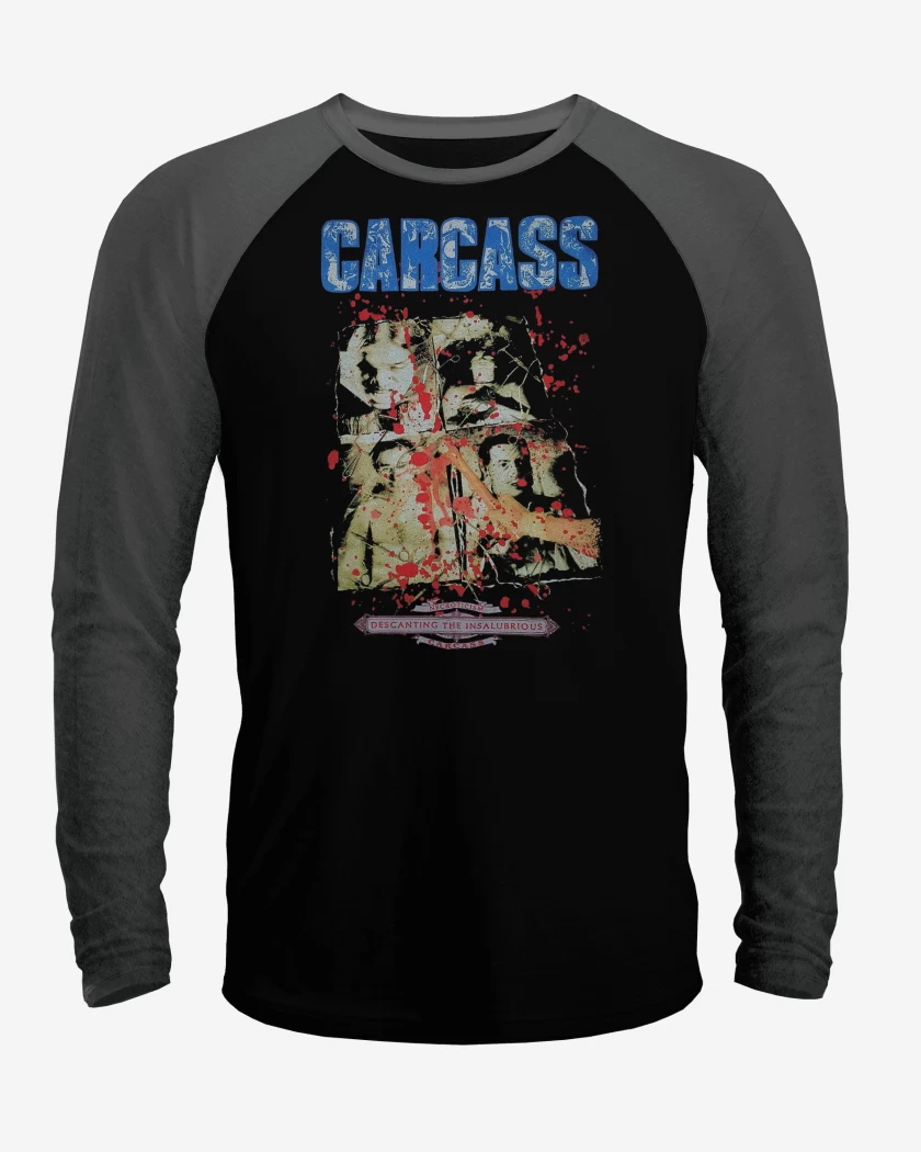 Polera Raglan Carcass Necro