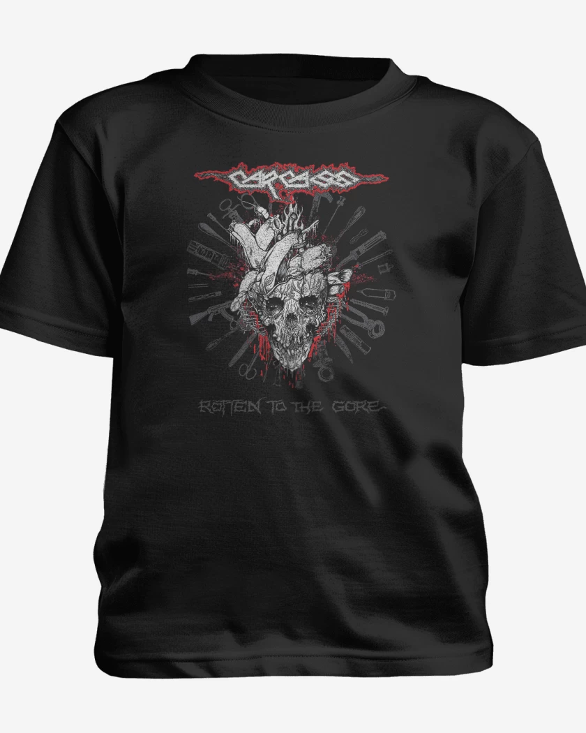 Polera de niño Carcass Rotten to the Core