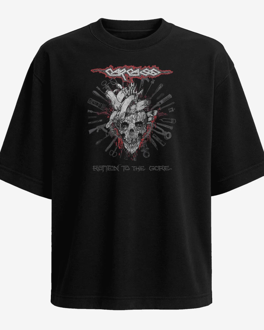 Polera Oversize Carcass Rotten to the Core