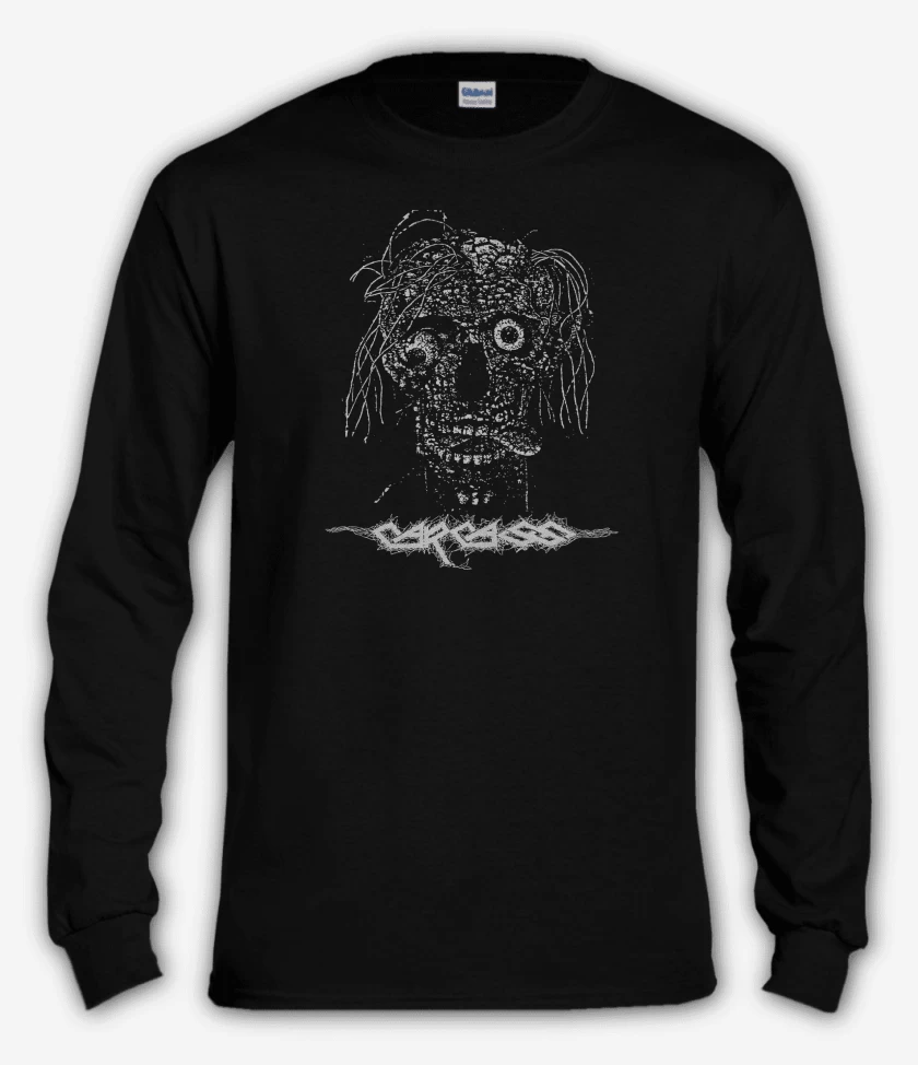 Polera manga larga Negro de Carcass Demo