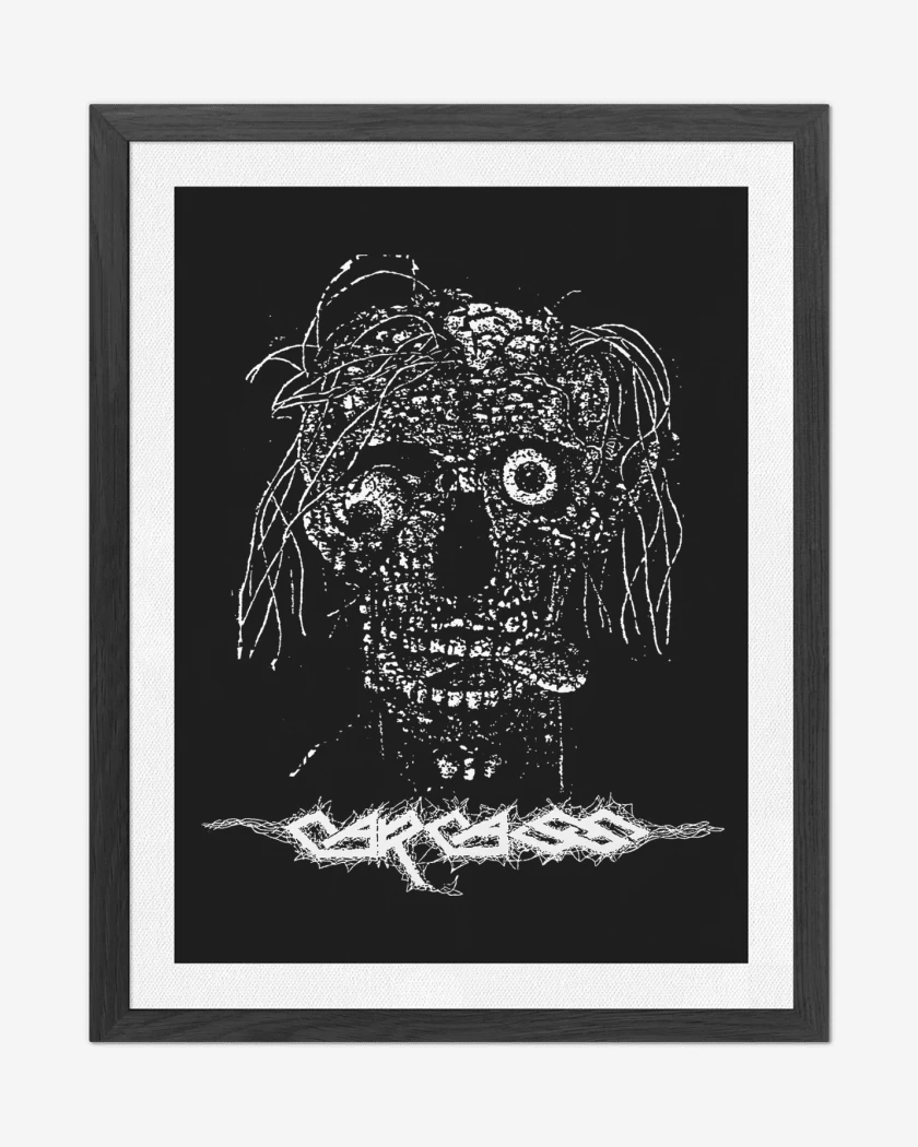 Cuadro decorativo Negro de Carcass Demo