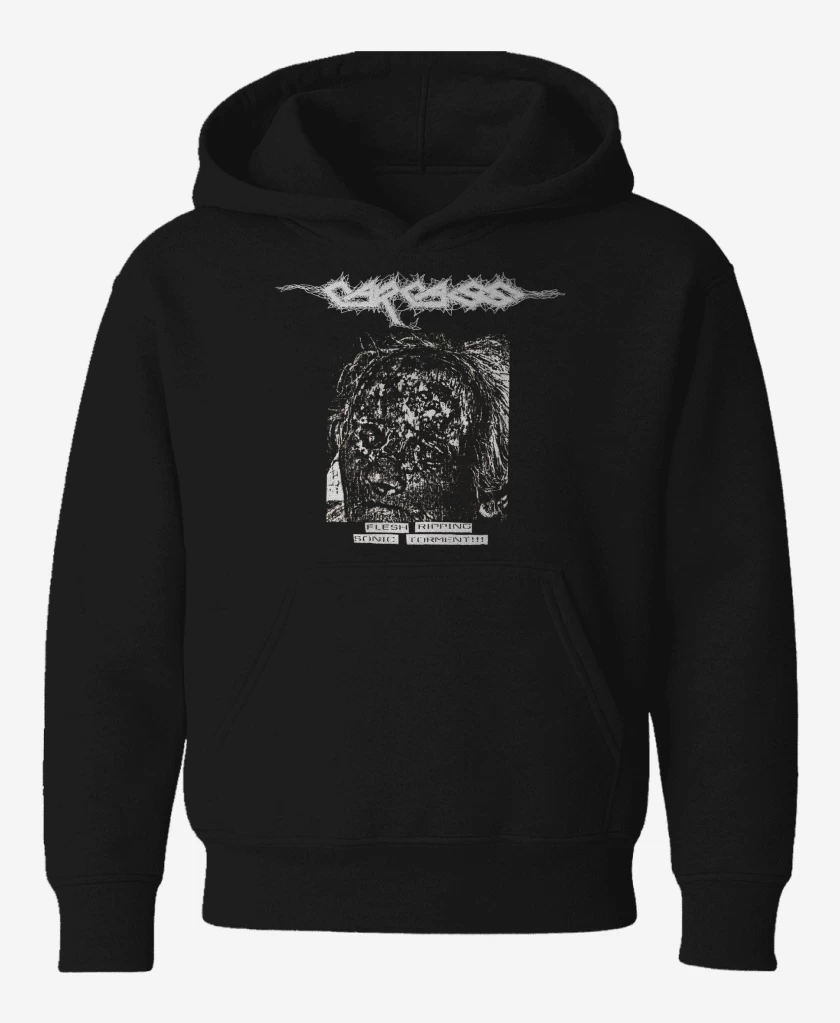 Poleron de niño Negro de Carcass Flesh Ripping 