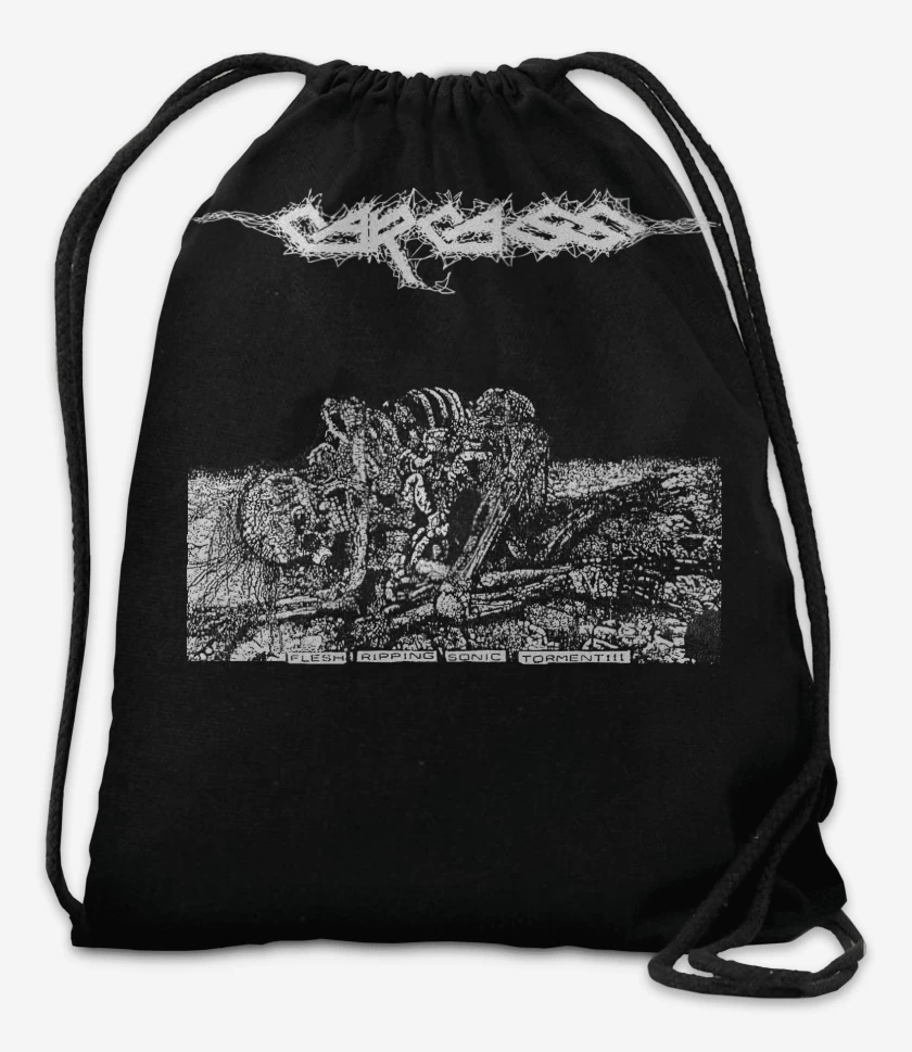 Mochila Negro de Carcass Sonic Torment