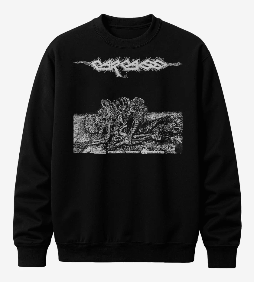 Poleron polo Carcass Sonic Torment