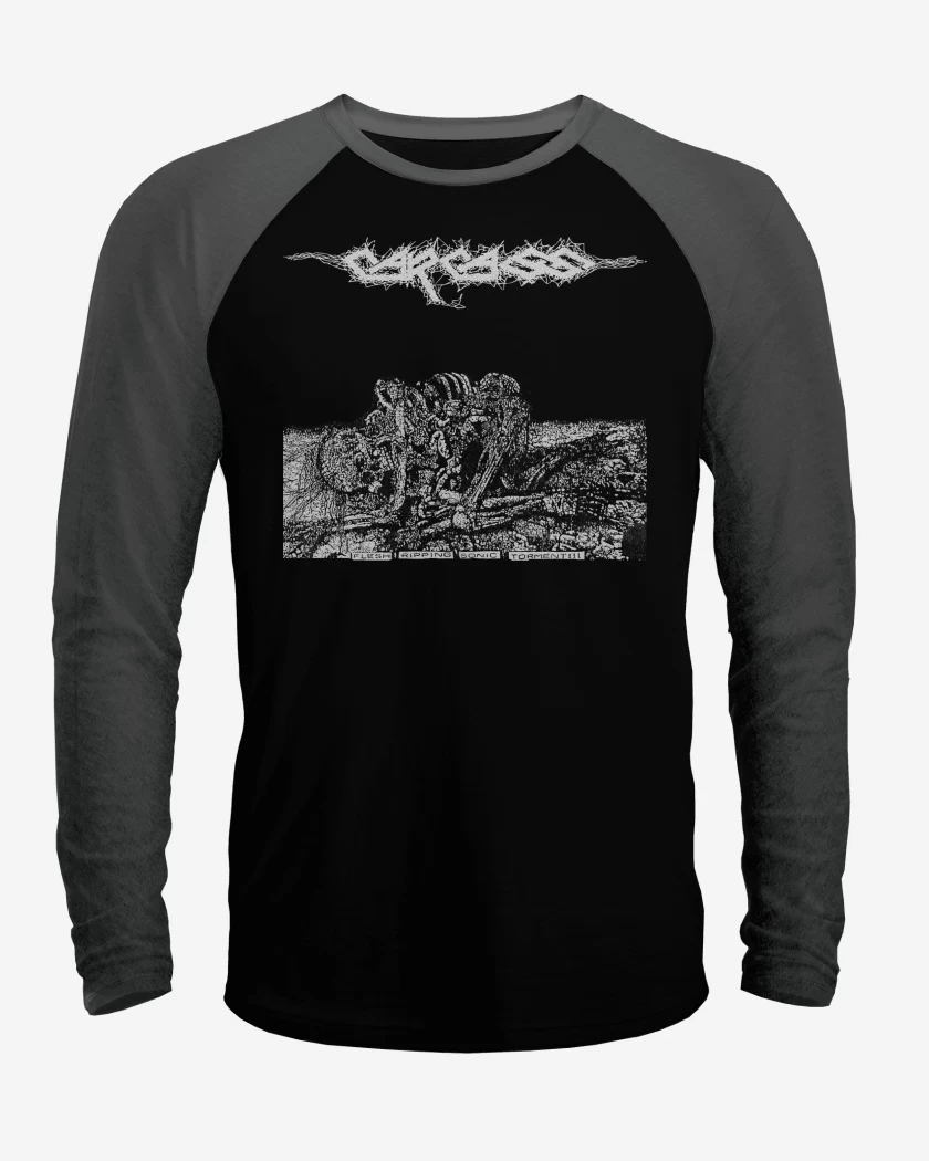 Polera Raglan Carcass Sonic Torment